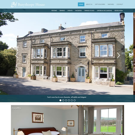 Burythorpe House Website - Home